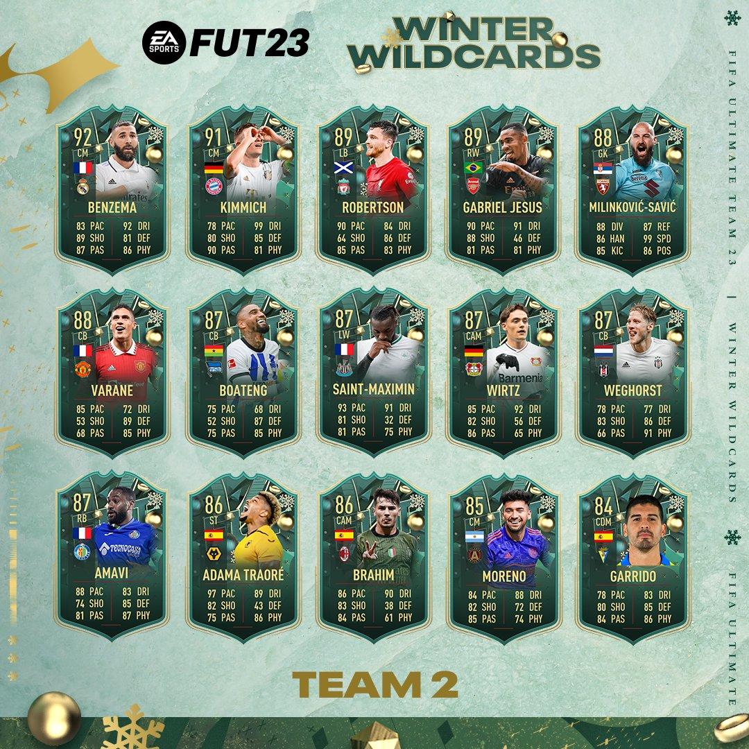 fifa 23 winter wildcards team 2
