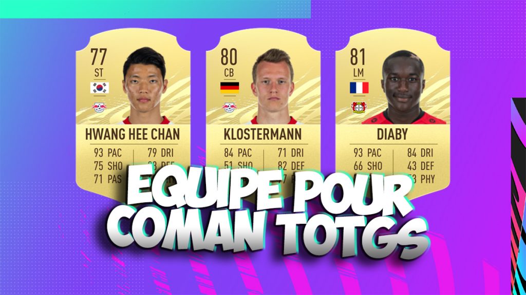 fut 21 equipe low cost coman totgs mini