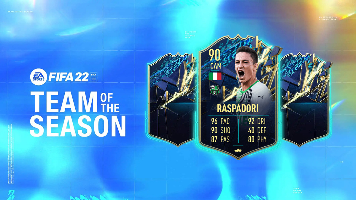 fifa 22 solution dce raspadori tots mini