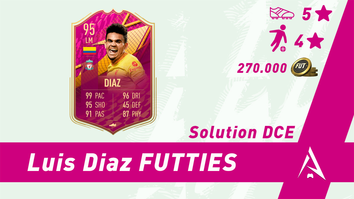 fifa 22 solution dce luis diaz futties mini
