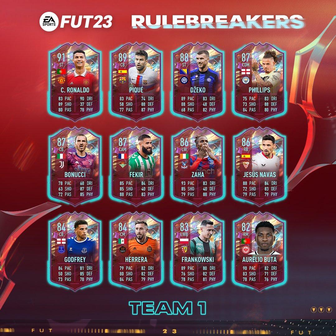 fifa 23 rulebreakers team 1 team