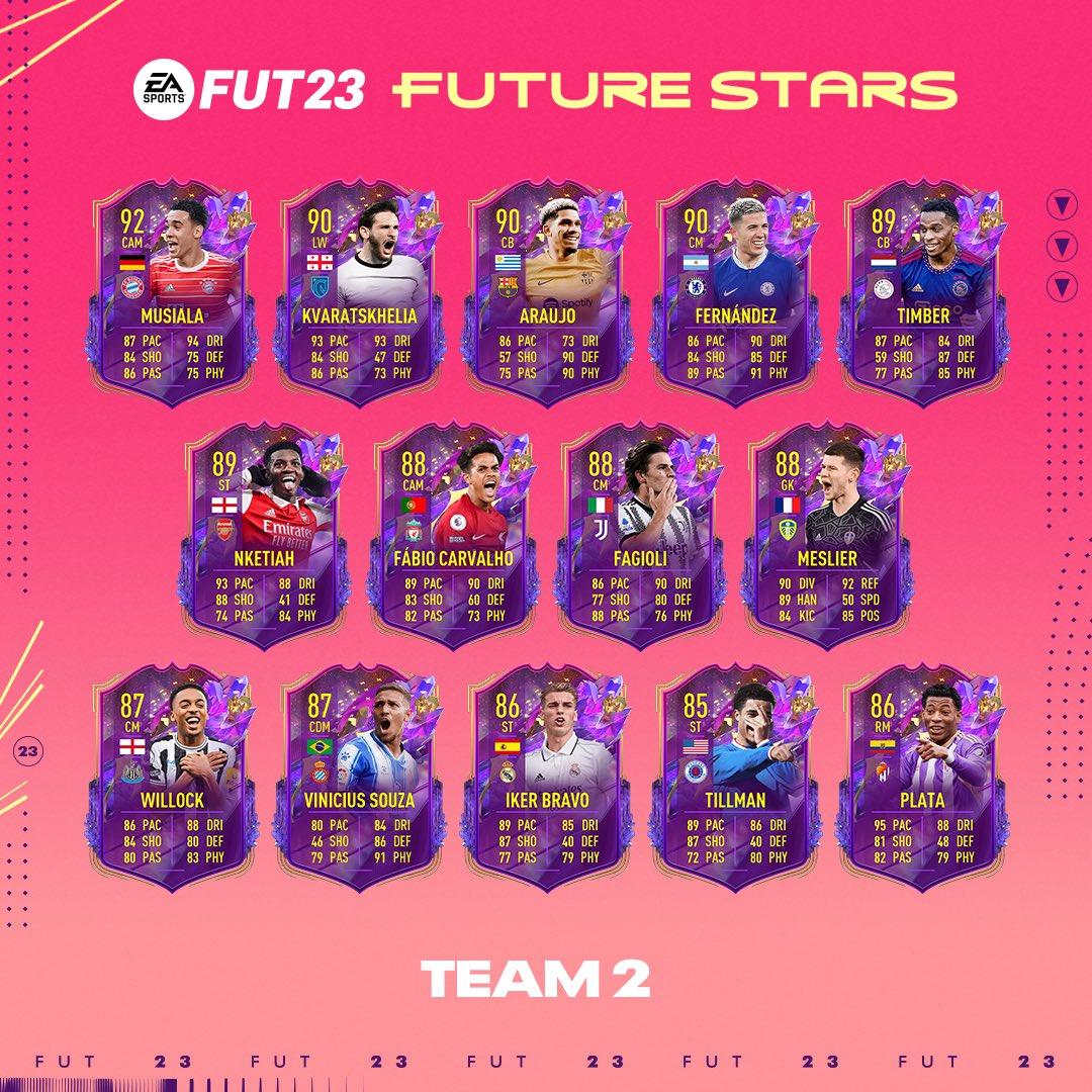 fifa 23 future stars 2 team