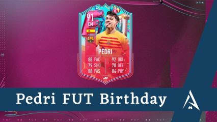 Solution DCE de Pedri FUT Birthday sur FIFA 23