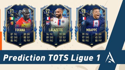 Prédiction TOTS Ligue 1 sur FIFA 23