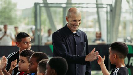 Zidane meet young player EA Sports FC Futures