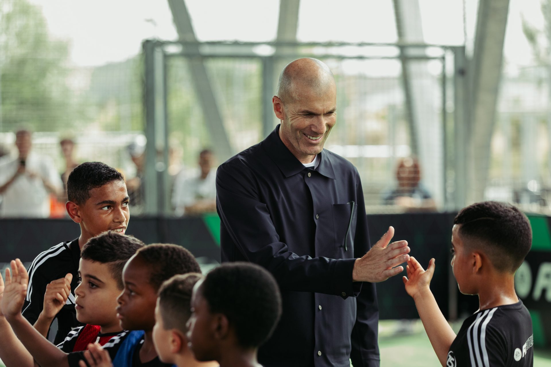 Zidane meet young player EA Sports FC Futures
