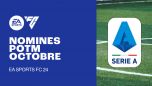 Les nominés POTM de octobre en Serie A sur FC 24
