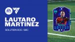 Solution DCE de Lautaro Martinez POTM sur FC 24