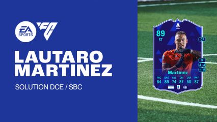 Solution DCE de Lautaro Martinez POTM sur FC 24