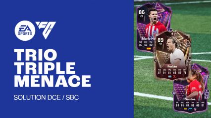 Solution DCE de Trio Triple Menace sur FC 24