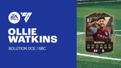 Solution DCE de Ollie Watkins sur FC 24