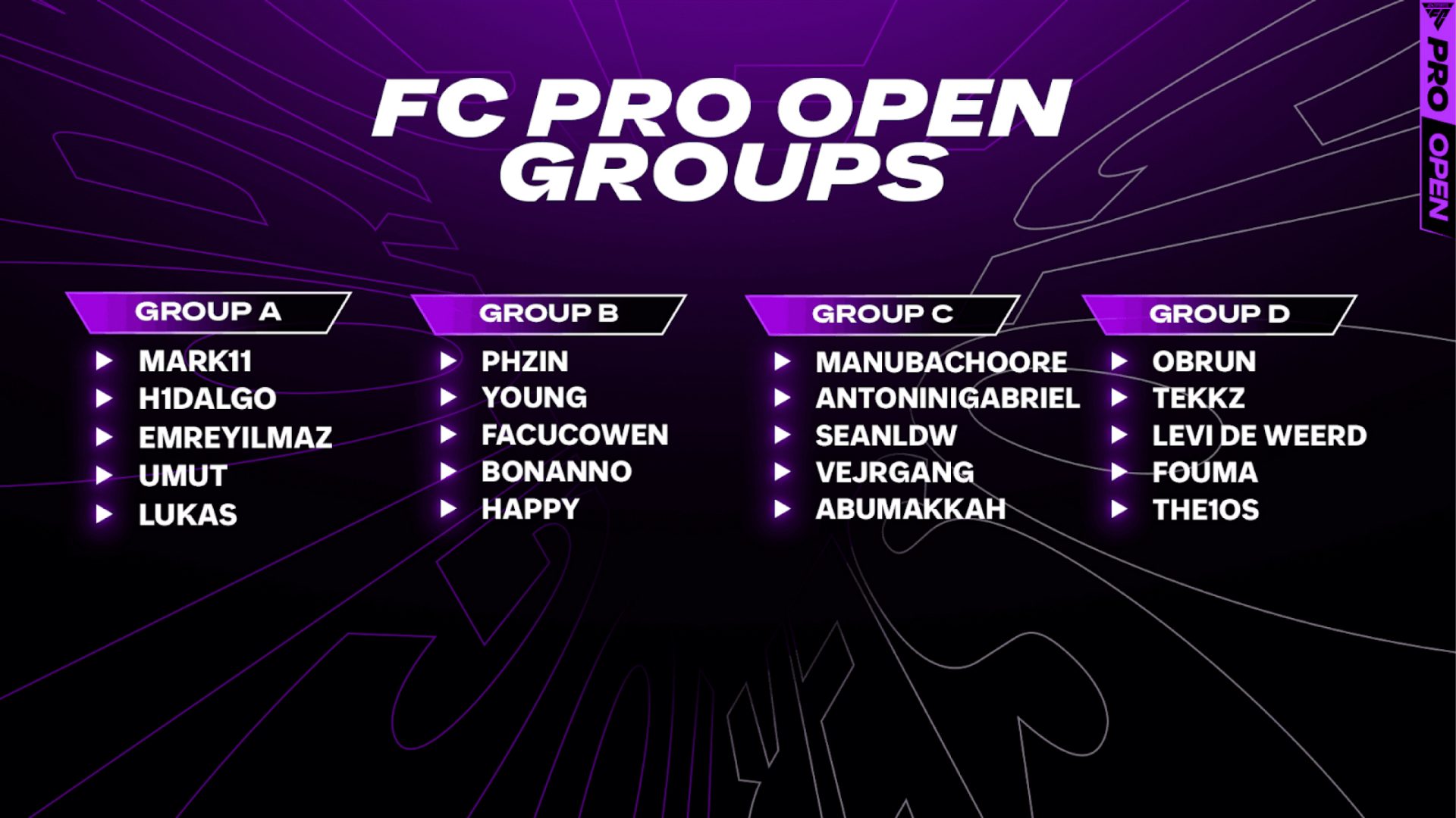 fc24 fcpro groups