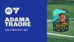 Solution DCE de Adama Traoré sur FC 24
