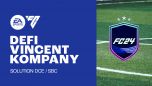 Solution DCE de Défi Vincent Kompany sur FC 24