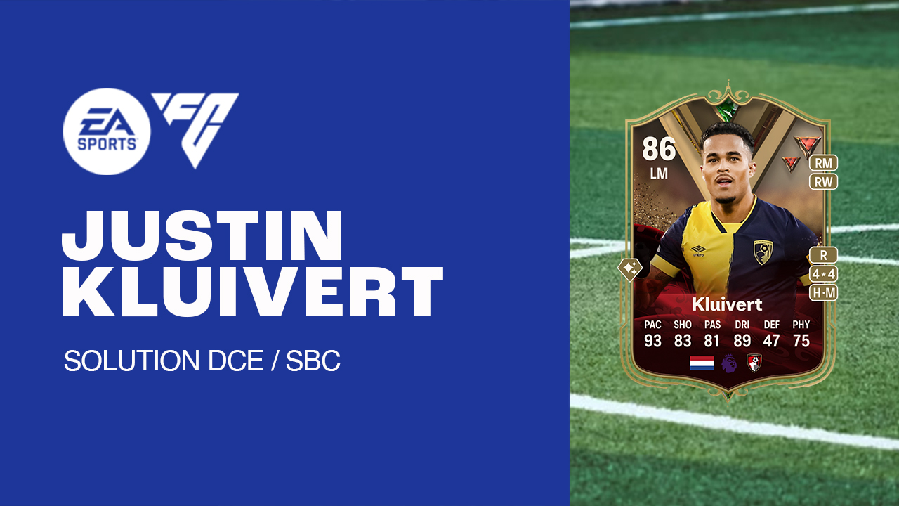 fc 24 solution dce justin kluivert mini