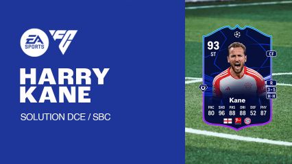Solution DCE de Harry Kane TOTGS sur FC 24