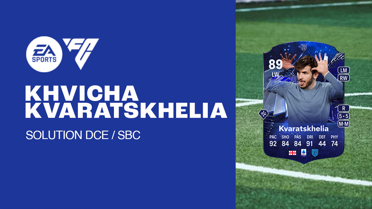 fc 24 solution dce khvicha kvaratskhelia mini