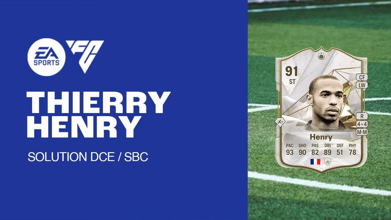 fc 24 solution dce thierry henry mini