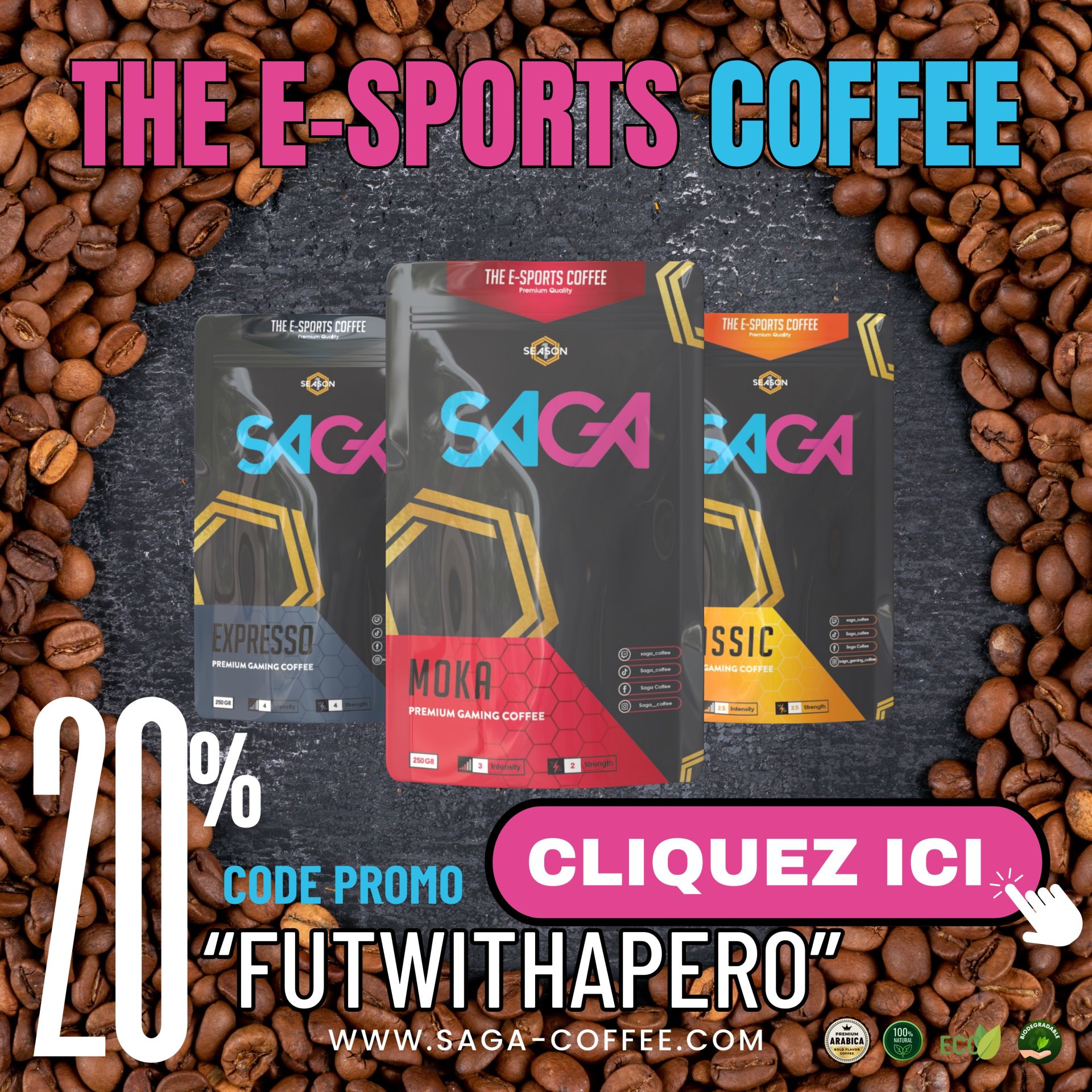 saga coffee promo