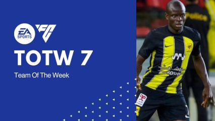La TOTW 7, équipe de la semaine sur FC 25
