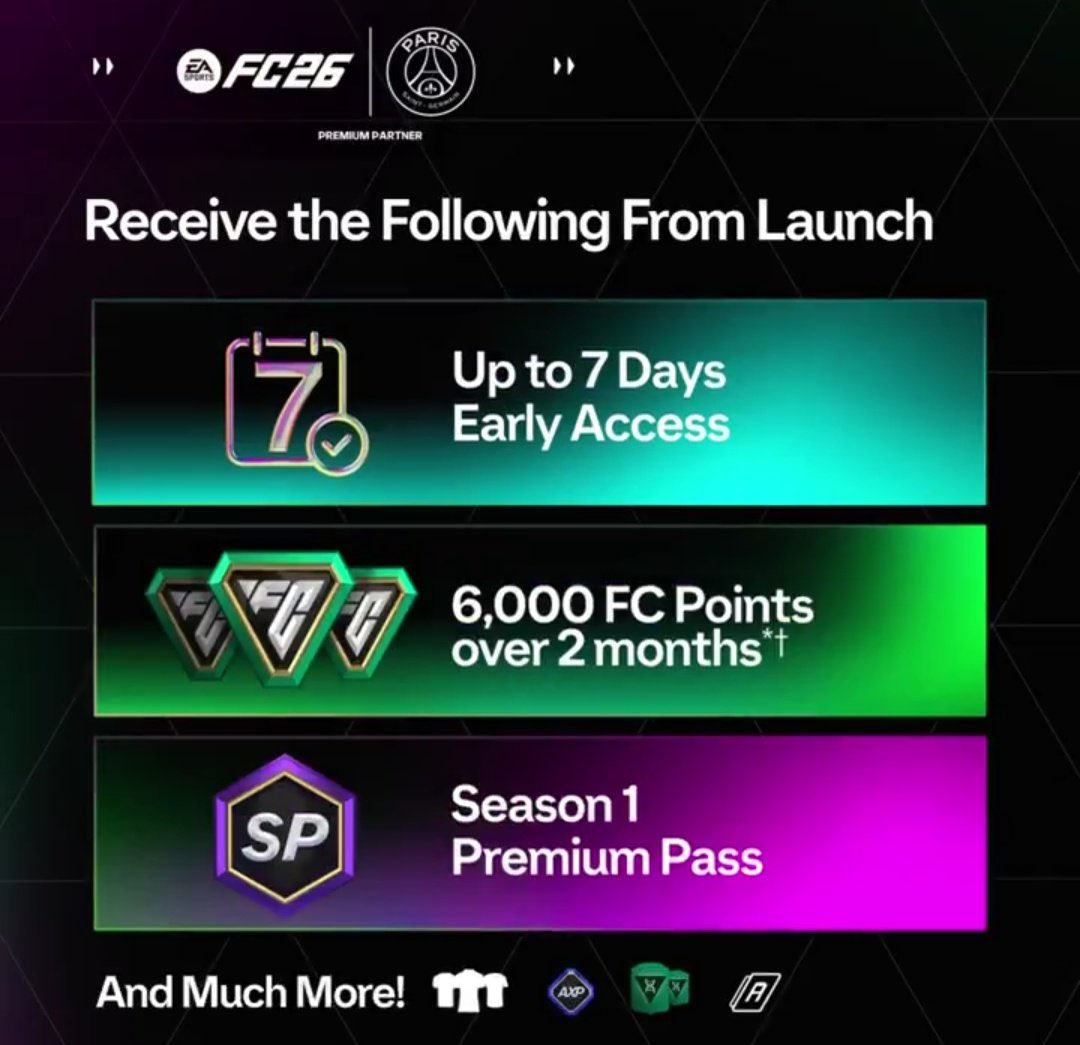 fc 26 edition ultimate bonus 1