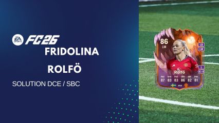 Solution DCE de Fridolina Rolfö sur FC 26