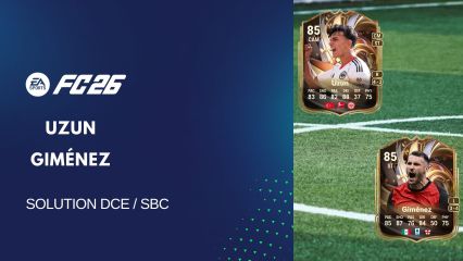 Solution DCE de Can Uzun & Santiago Giménez sur FC 26