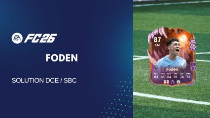 Solution DCE de Phil Foden sur FC 26
