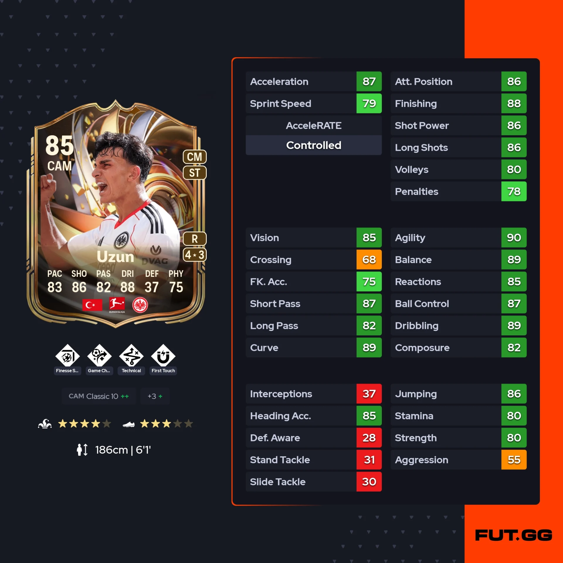 Fc 26 solution DCE de uzun stats