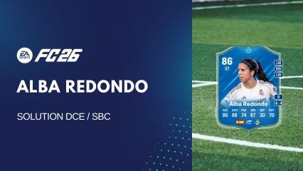 Solution DCE de Alba Redondo sur FC 26