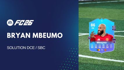 Solution DCE de Bryan Mbeumo sur FC 26