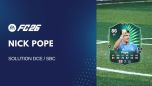 Solution DCE de Nick Pope sur FC 26