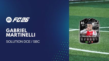 Solution DCE de Gabriel Martinelli sur FC 26