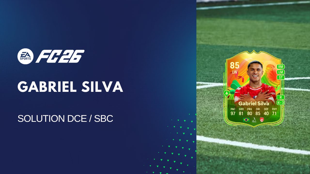 Solution DCE de Gabriel Silva sur FC 26