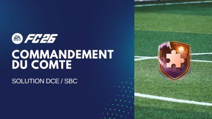 fc 26 solution dce commandement du comte mini