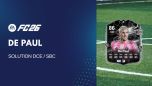 Solution DCE de Rodrigo De Paul sur FC 26