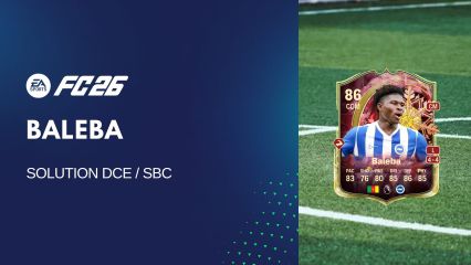 Solution DCE de Carlos Baleba sur FC 26