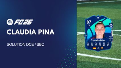 Solution DCE de Claudia Pina sur FC 26