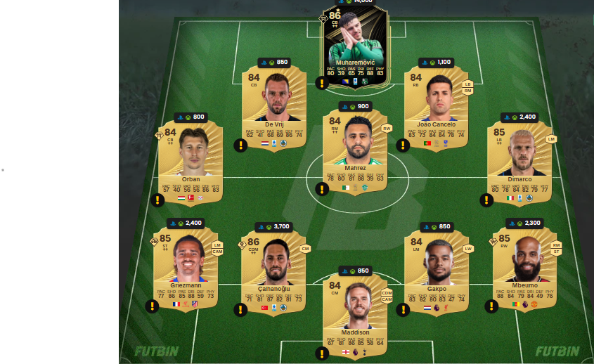 Fc 26 solution DCE de dempsey 1