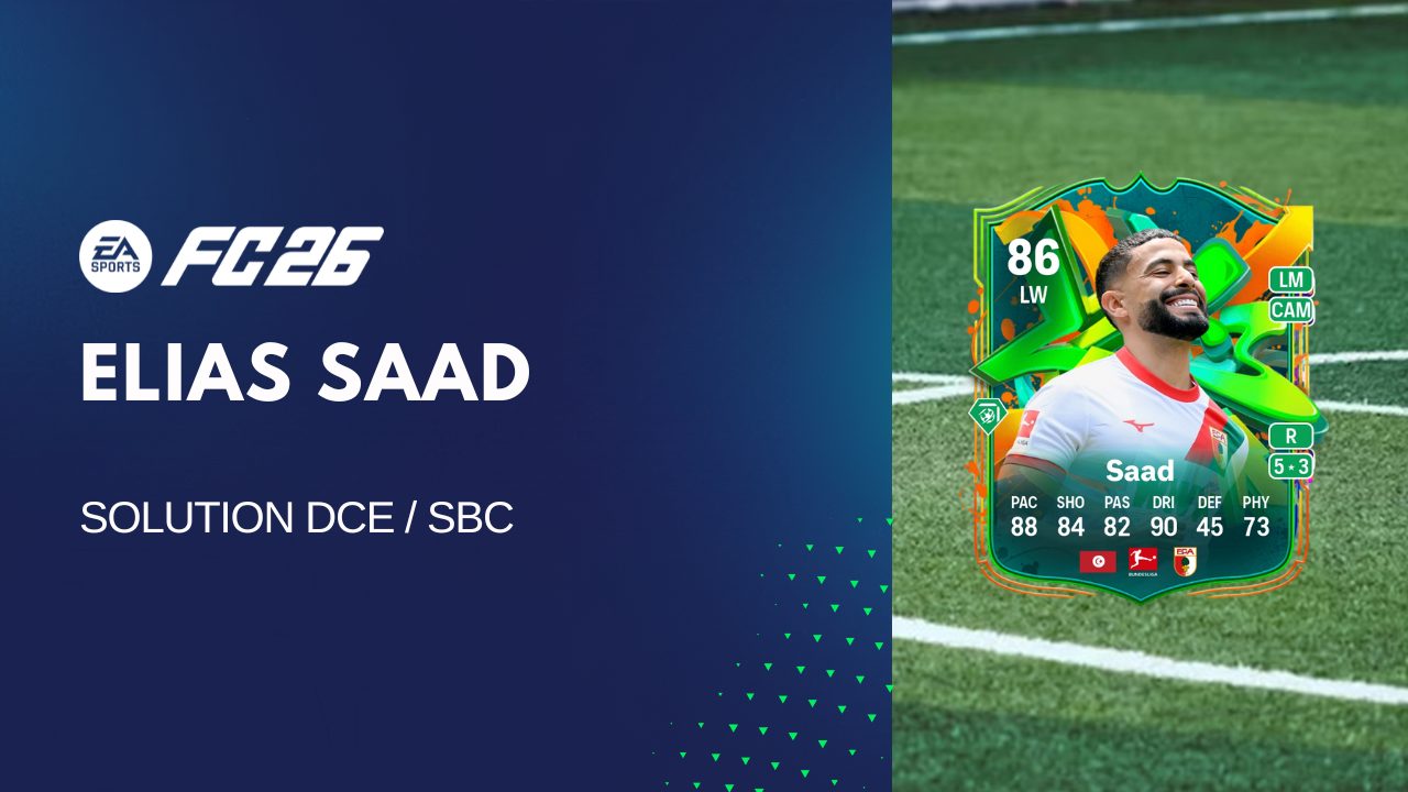 Solution DCE de Elias Saad sur FC 26