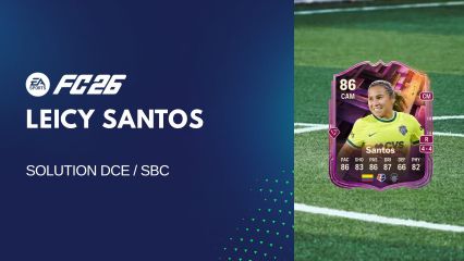 Solution DCE de Leicy Santos sur FC 26