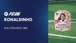 Solution DCE de Ronaldinho sur FC 26