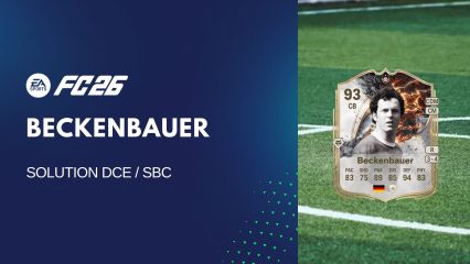 Solution DCE de Franz Beckenbauer sur FC 26
