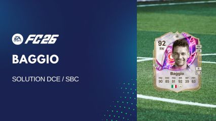 Solution DCE de Roberto Baggio sur FC 26