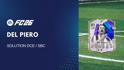 Solution DCE de Alessandro Del Piero sur FC 26