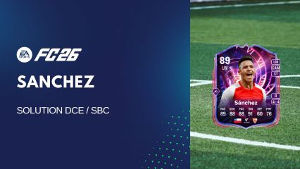 Solution DCE de Alexis Sánchez sur FC 26