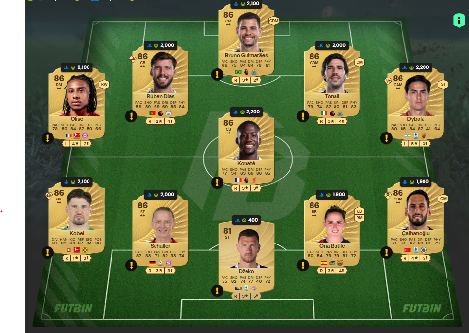 fc 26 solution dce de Lautaro Martinez 4