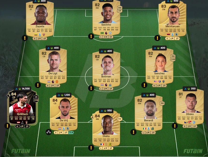 Fc 26 solution DCE de Henrikh Mkhitaryan 1