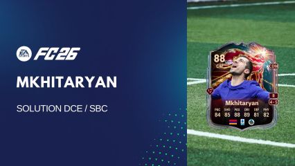 Solution DCE de Henrikh Mkhitaryan sur FC 26