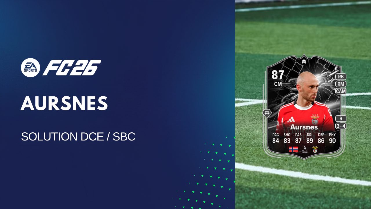 Solution DCE de Fredrik Aursnes sur FC 26